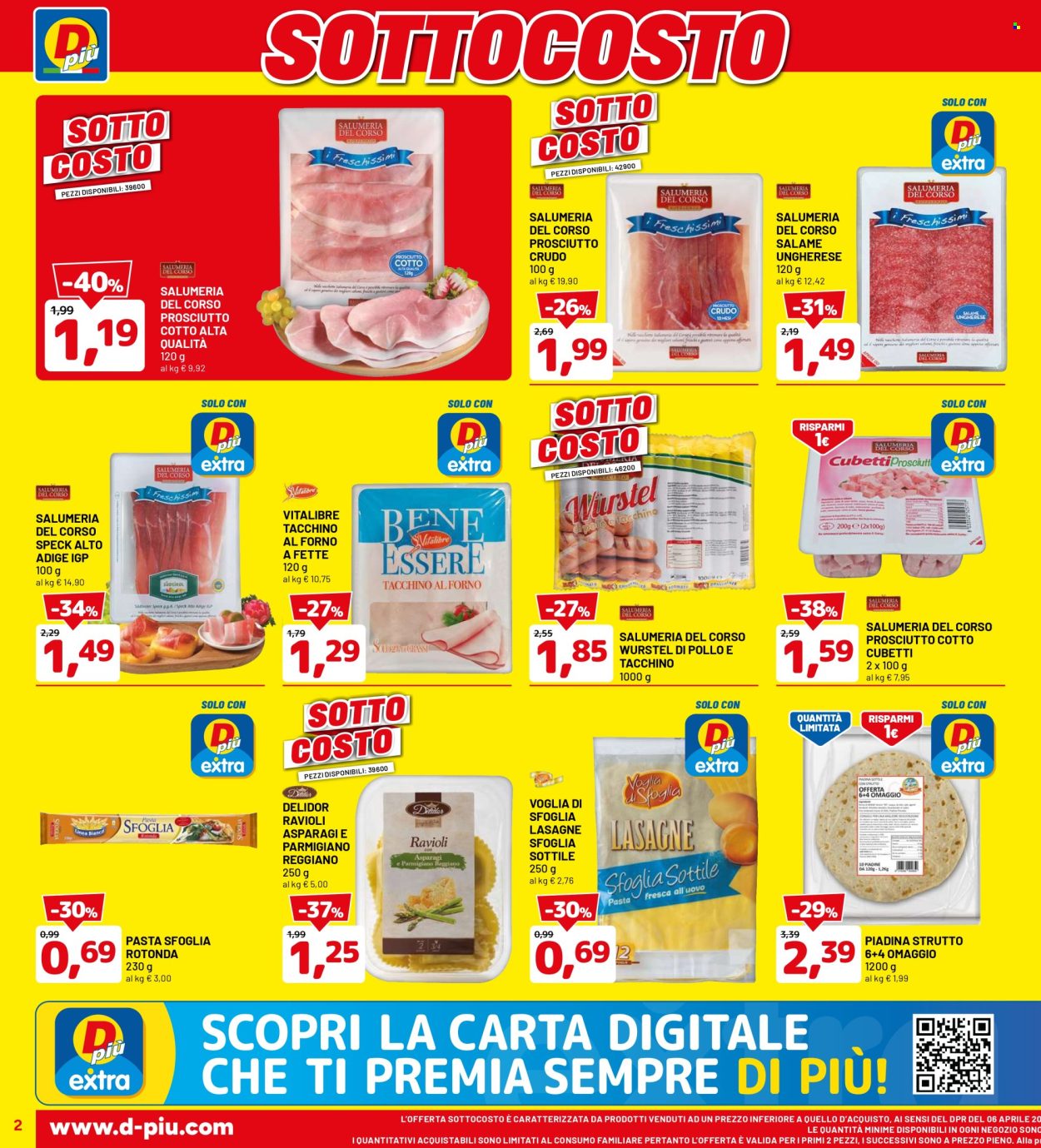 Volantino Dpiù - 27/3/2025 - 5/4/2025. Pagina 2
