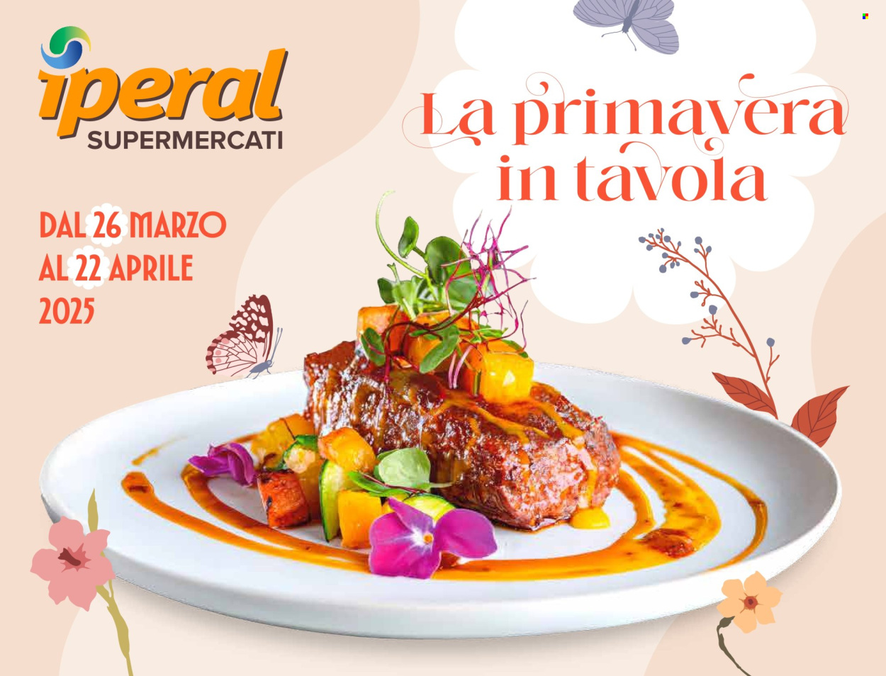 Volantino Iperal - 26/3/2025 - 22/4/2025. Pagina 1