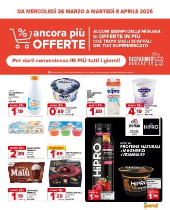 Volantino Iperal - 26/3/2025 - 8/4/2025.