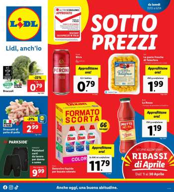 Volantino Lidl - 31/3/2025 - 6/4/2025.
