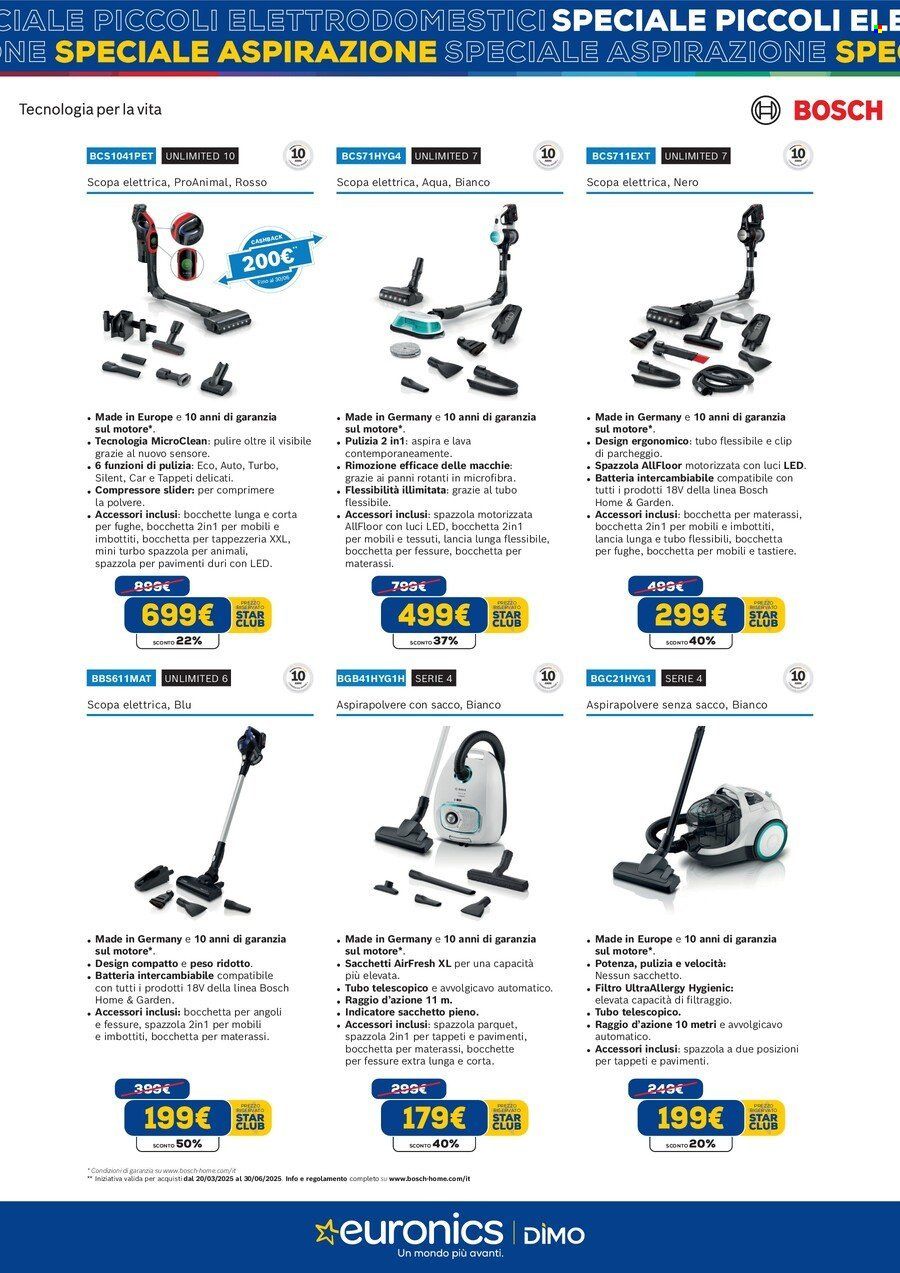 Volantino Euronics - 24/3/2025 - 20/4/2025. Pagina 5