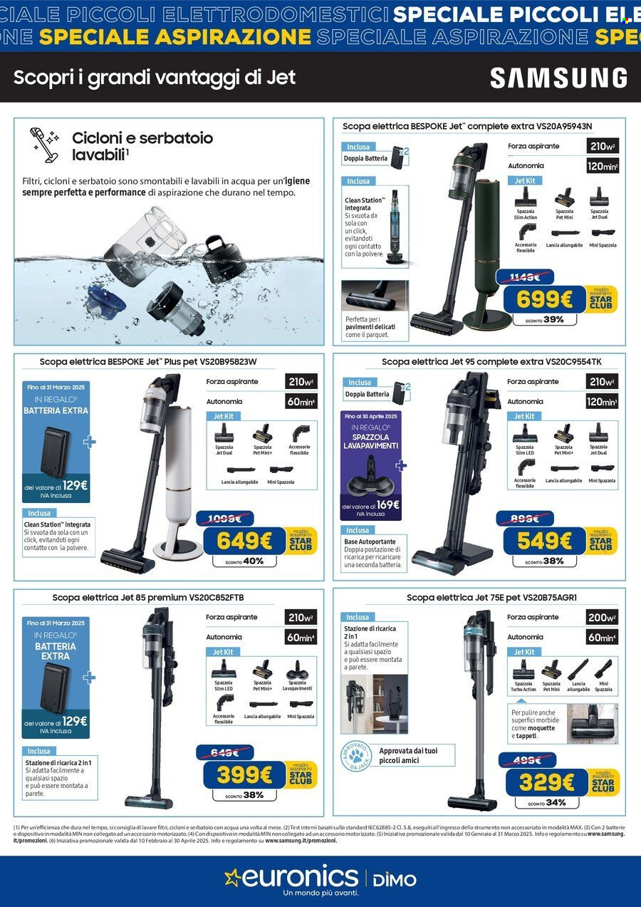 Volantino Euronics - 24/3/2025 - 20/4/2025. Pagina 11