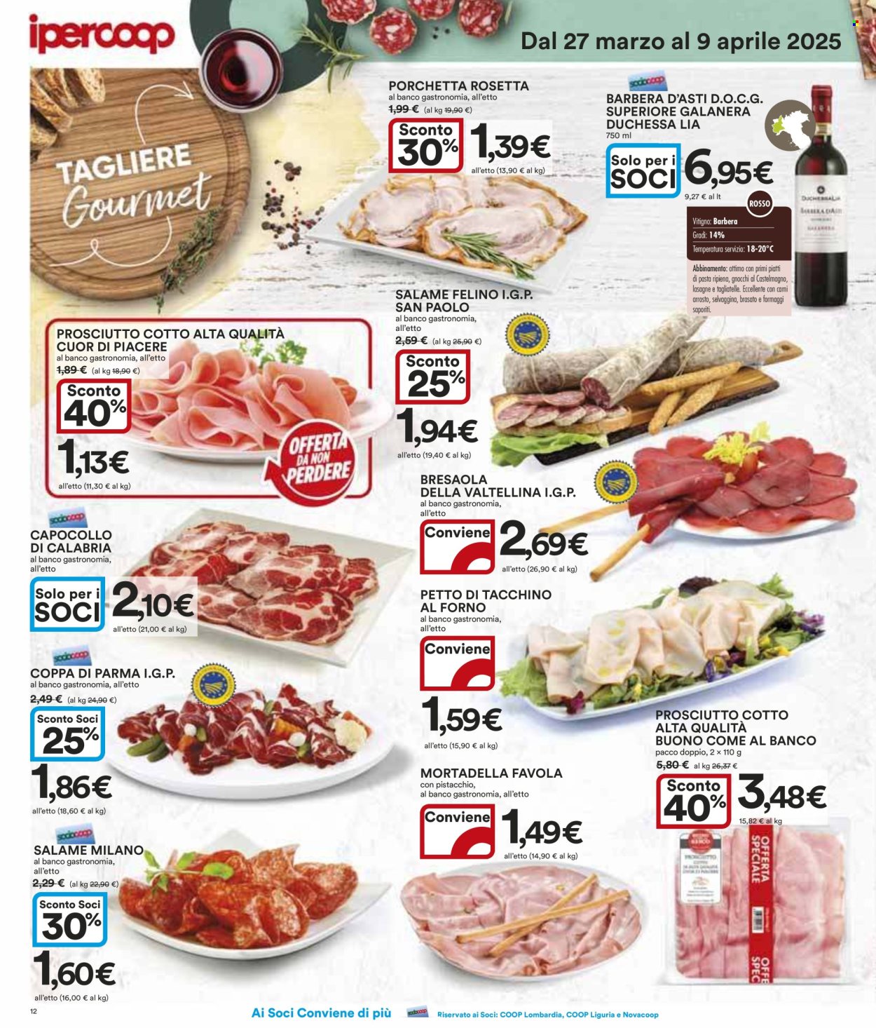 Volantino Coop - 27/3/2025 - 9/4/2025. Pagina 12