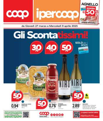 Volantino Coop - 27/3/2025 - 9/4/2025.