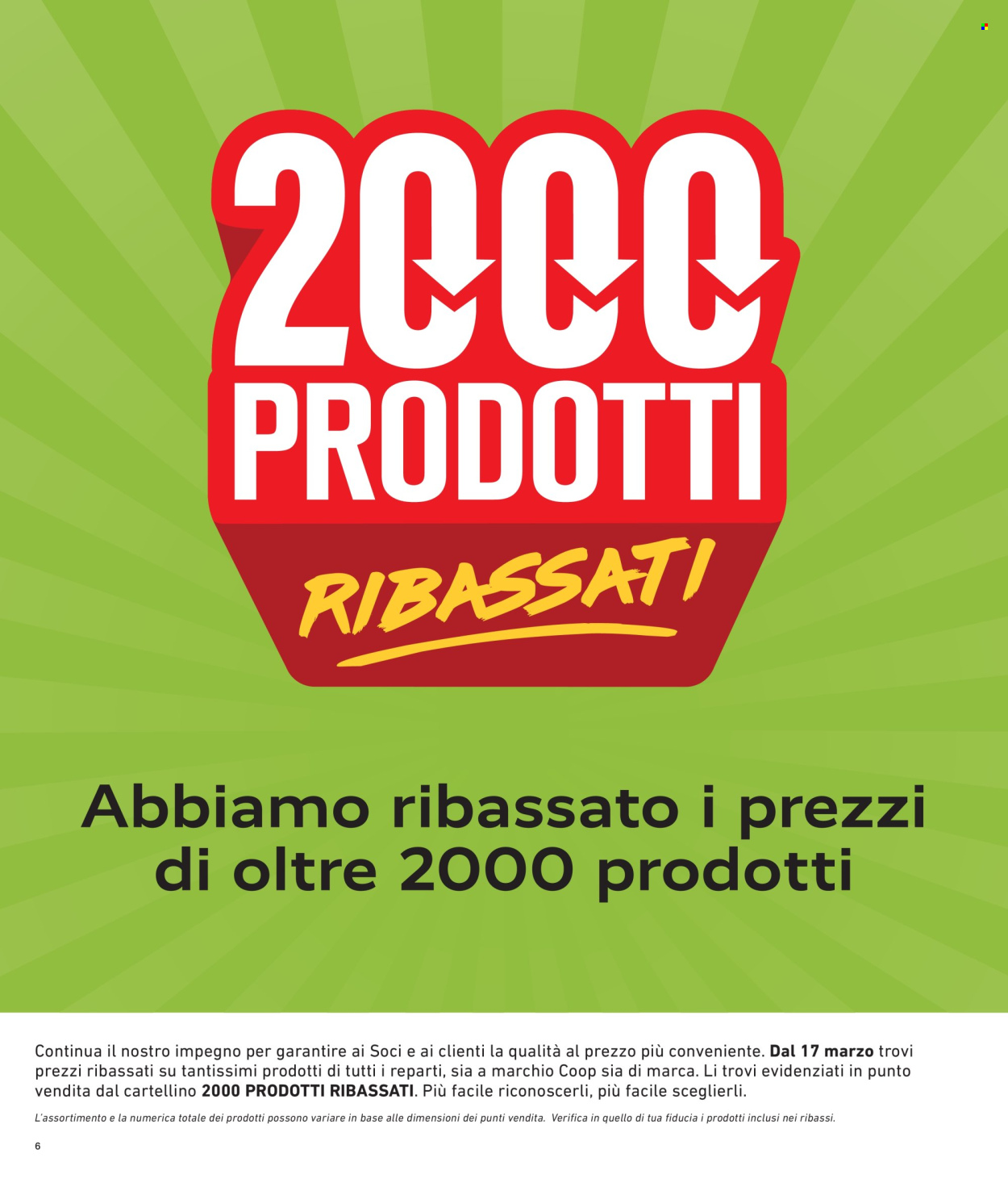 Volantino Coop - 27/3/2025 - 9/4/2025. Pagina 6