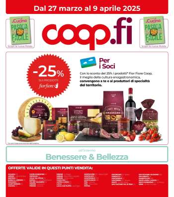 Volantino Coop - 27/3/2025 - 9/4/2025.