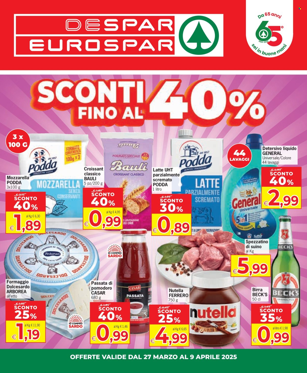 Volantino Despar - 27/3/2025 - 9/4/2025. Pagina 1