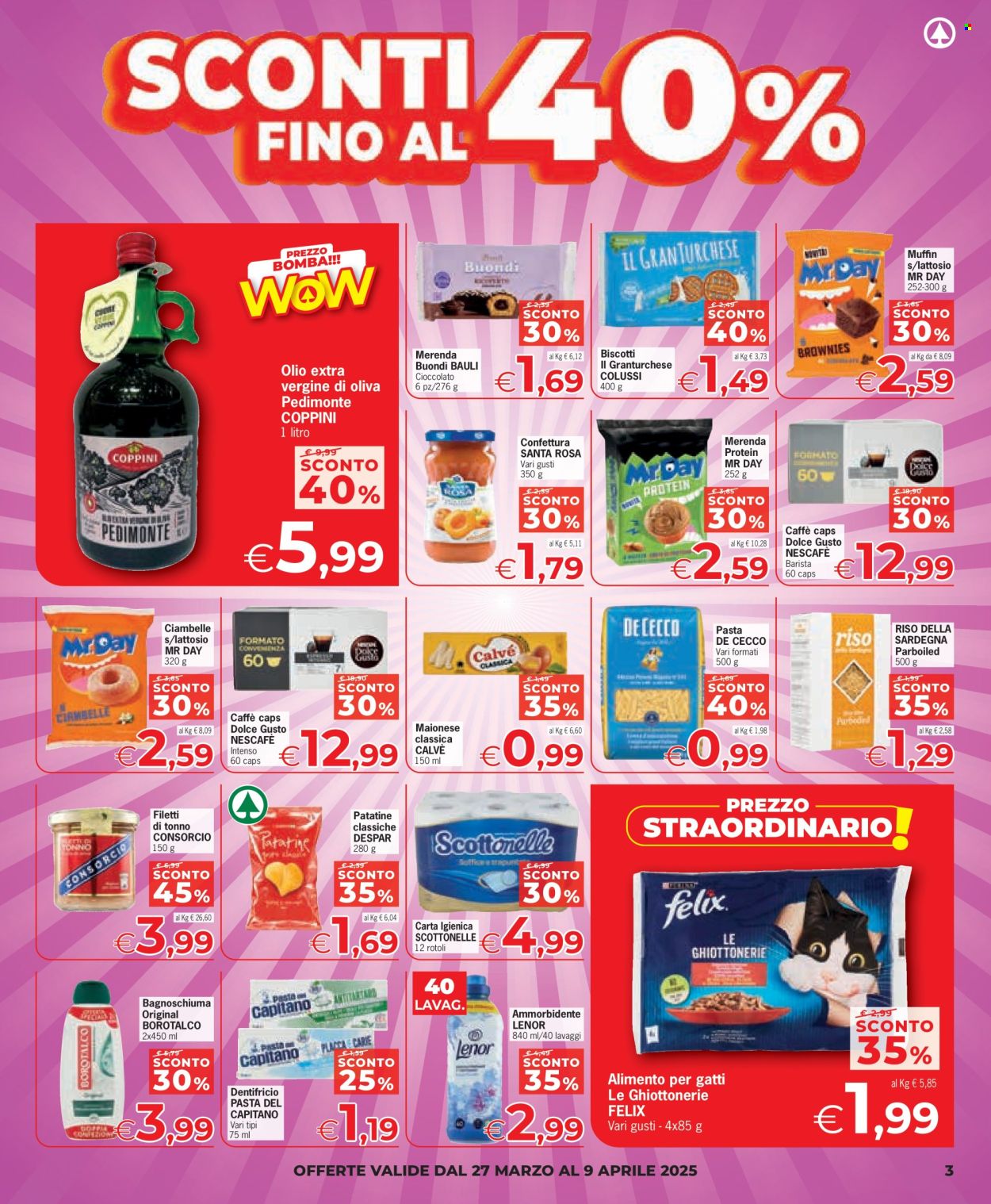 Volantino Eurospar - 27/3/2025 - 9/4/2025. Pagina 3