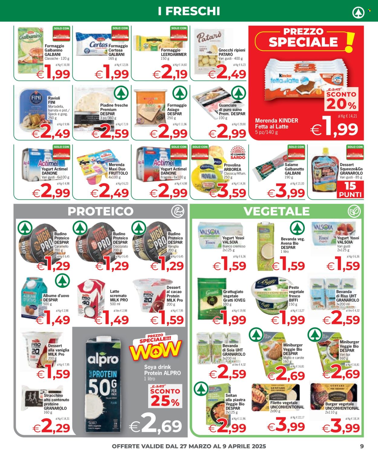 Volantino Eurospar - 27/3/2025 - 9/4/2025. Pagina 9