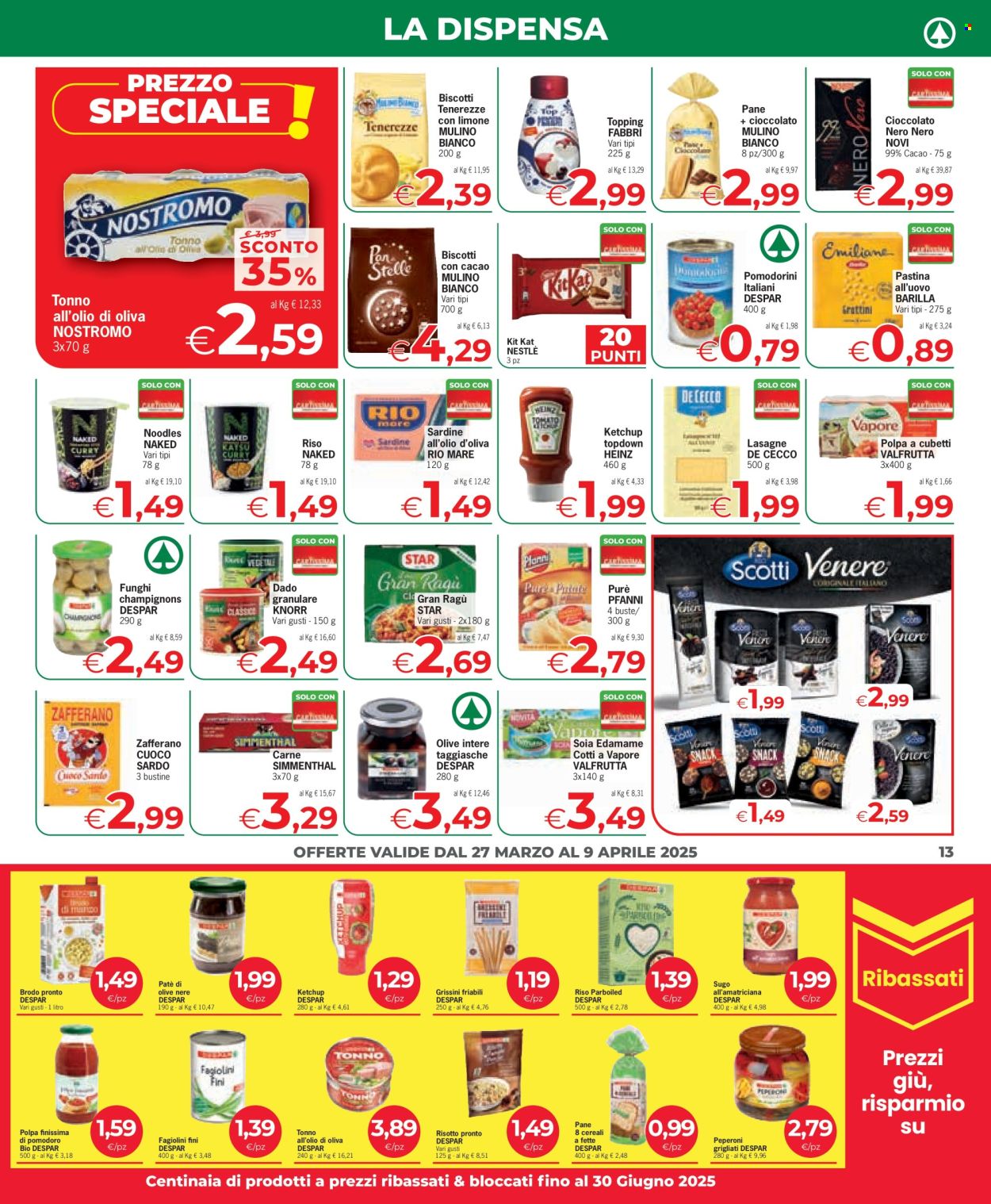 Volantino Eurospar - 27/3/2025 - 9/4/2025. Pagina 13