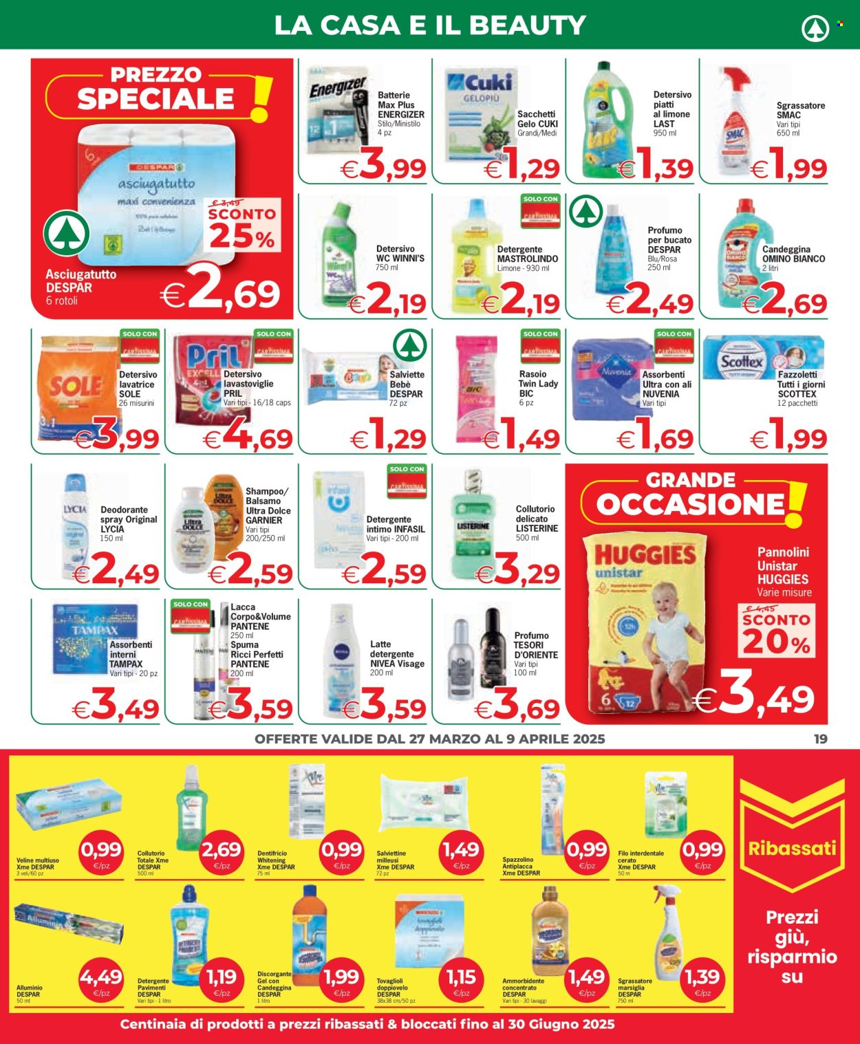 Volantino Eurospar - 27/3/2025 - 9/4/2025. Pagina 19