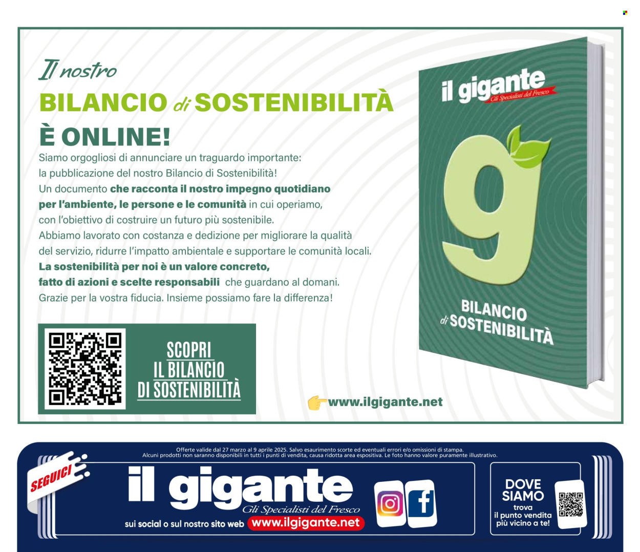 Volantino Il Gigante - 27/3/2025 - 9/4/2025. Pagina 42