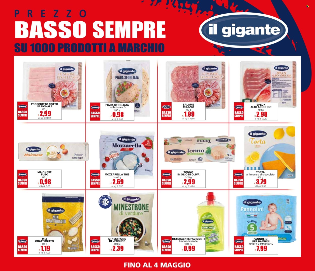 Volantino Il Gigante - 27/3/2025 - 4/5/2025. Pagina 5