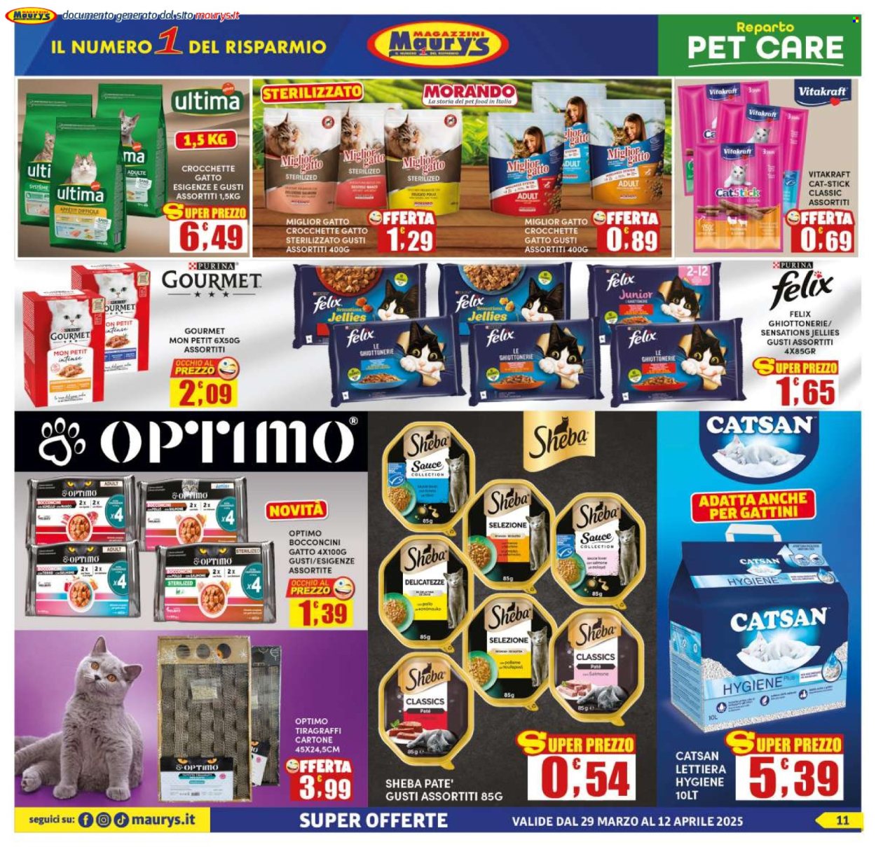 Volantino Maury's - 29/3/2025 - 12/4/2025. Pagina 11