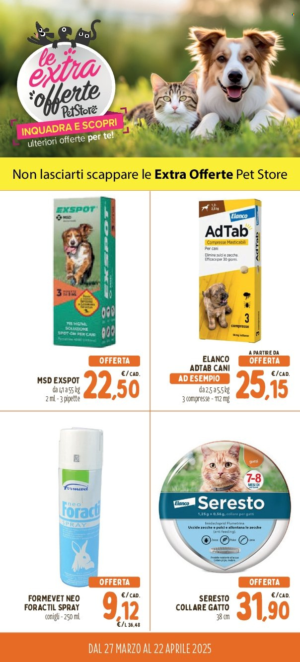 Leták Pet Store Conad - 27.3.2025 - 22.4.2025. Strana 1