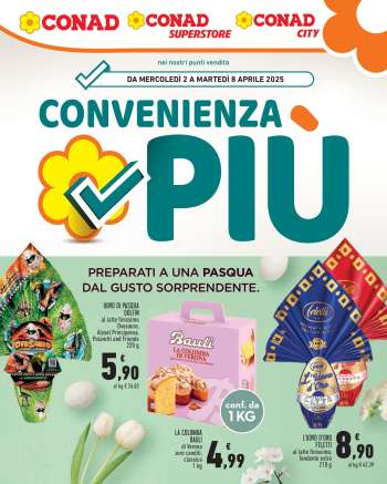 Volantino Conad - 2/4/2025 - 8/4/2025.