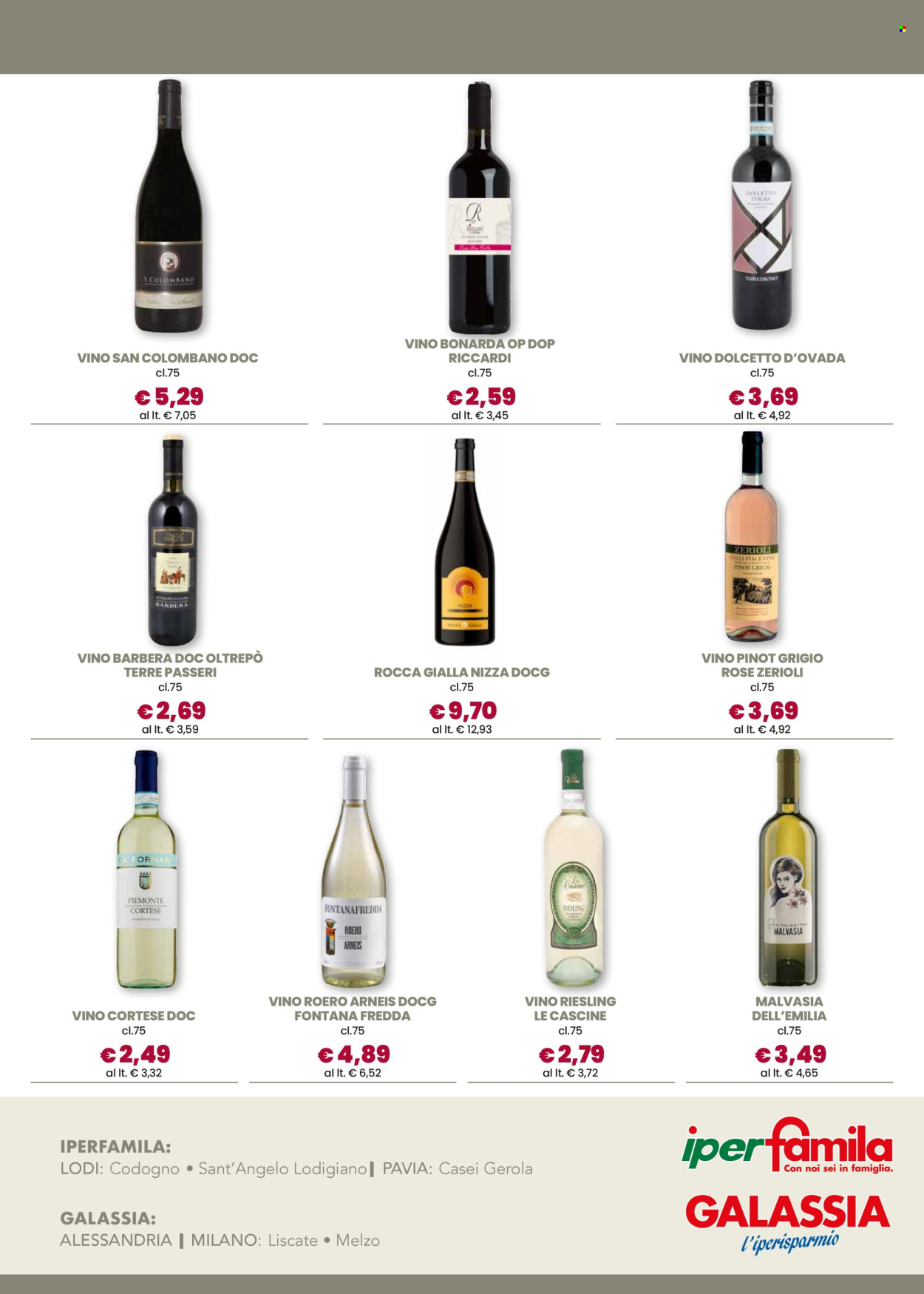 Volantino Famila - 27/3/2025 - 9/4/2025. Pagina 4