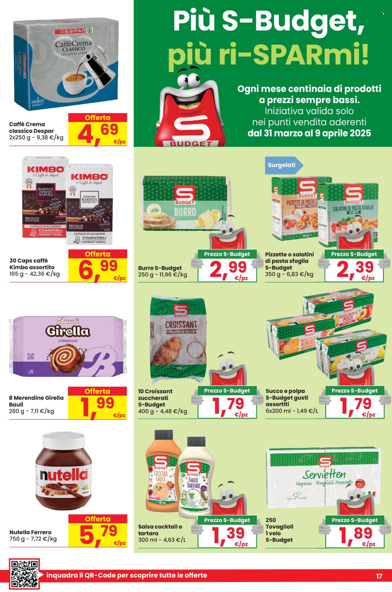 Volantino Despar - 31/3/2025 - 9/4/2025. Pagina 17