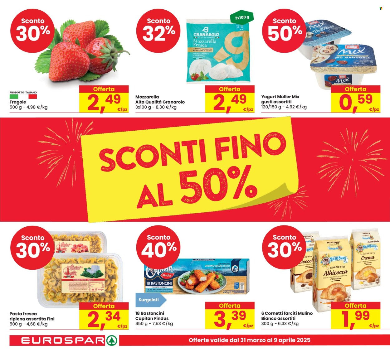 Volantino Eurospar - 31/3/2025 - 9/4/2025. Pagina 2
