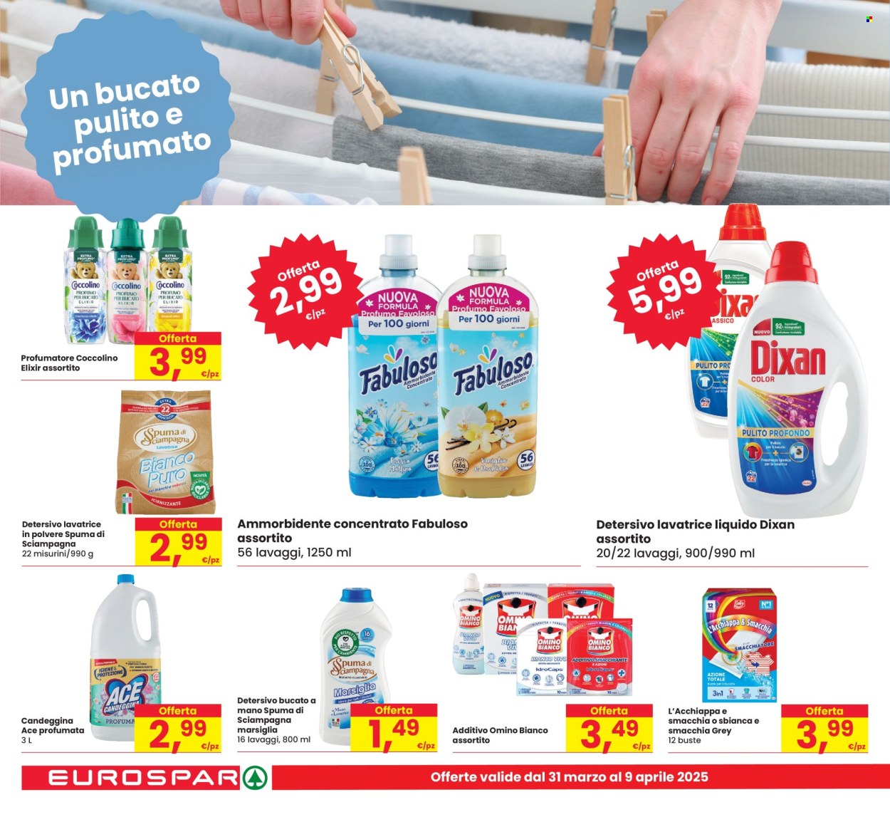 Volantino Eurospar - 31/3/2025 - 9/4/2025. Pagina 20