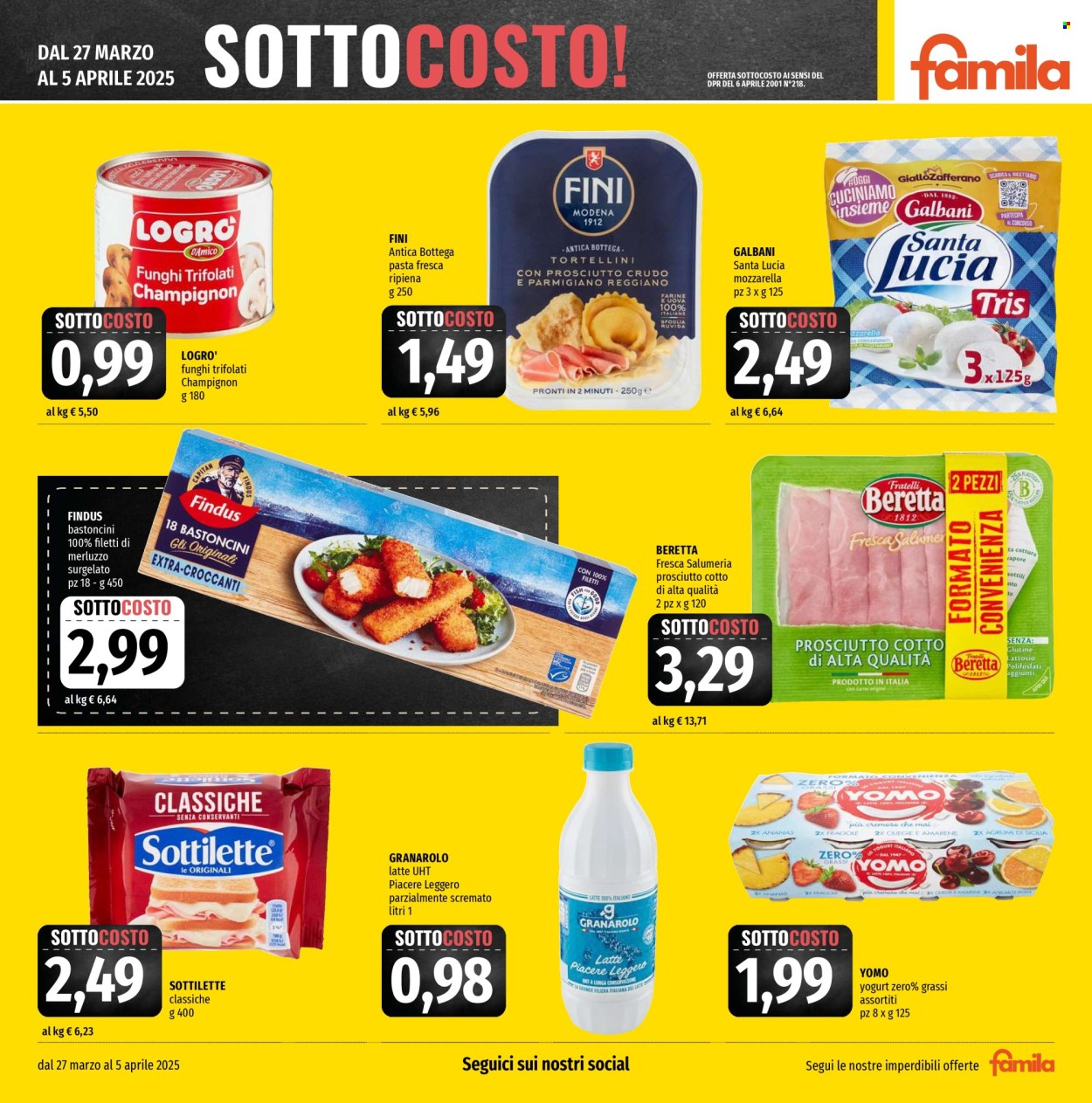 Volantino Famila - 27/3/2025 - 9/4/2025. Pagina 7