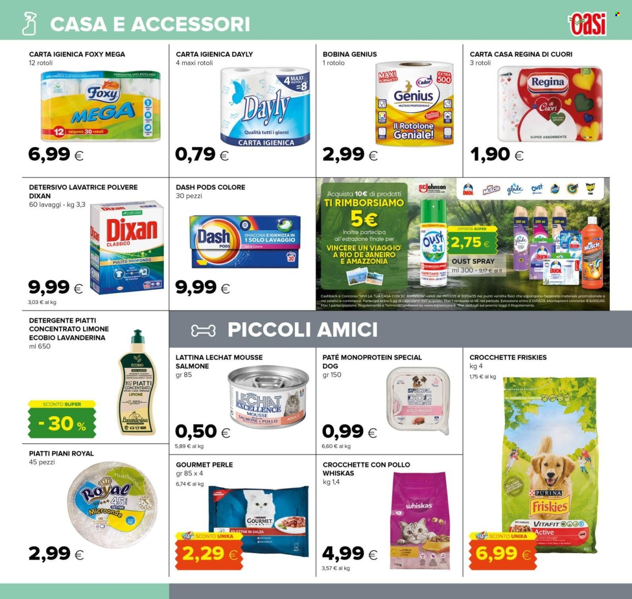 Volantino Oasi - 27/3/2025 - 8/4/2025. Pagina 21