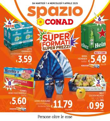 Volantino Spazio Conad - 1/4/2025 - 9/4/2025.