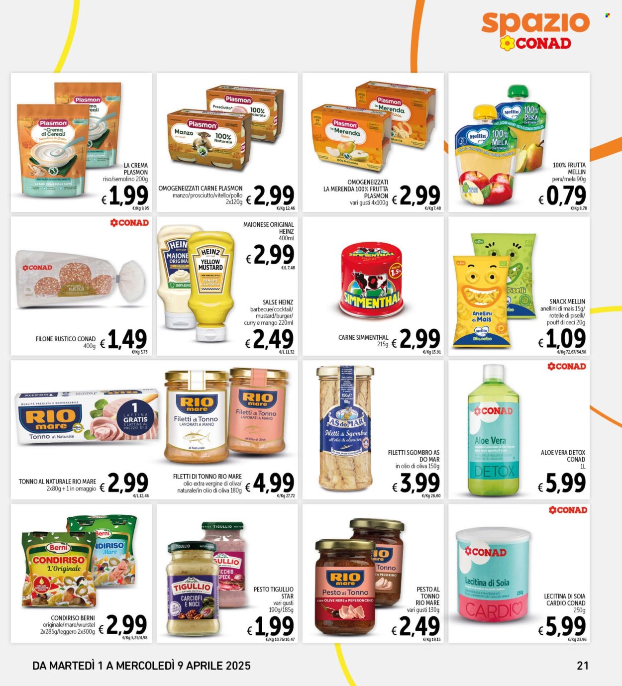 Volantino Spazio Conad - 1/4/2025 - 9/4/2025. Pagina 21