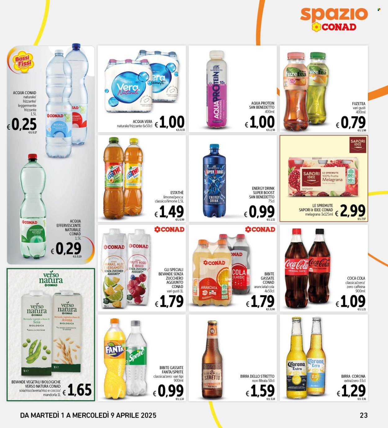Volantino Spazio Conad - 1/4/2025 - 9/4/2025. Pagina 23