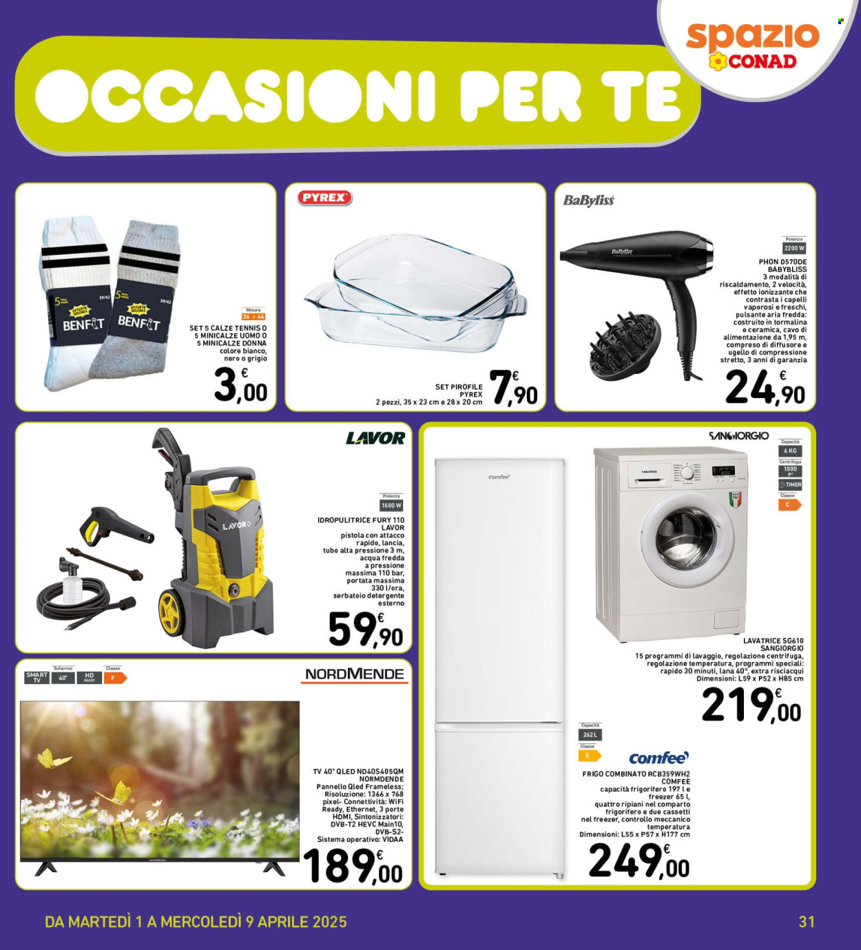 Volantino Spazio Conad - 1/4/2025 - 9/4/2025. Pagina 31