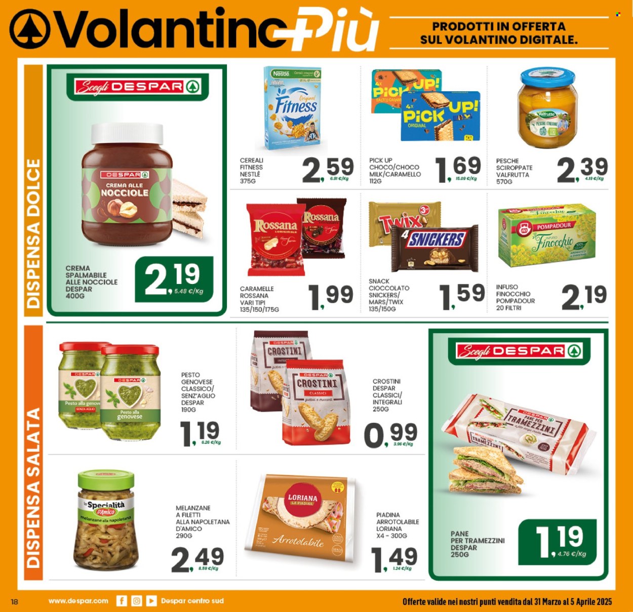 Volantino Despar - 31/3/2025 - 5/4/2025. Pagina 18