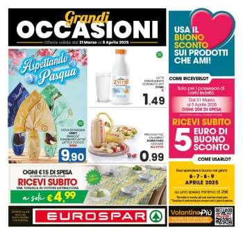 Volantino Eurospar - 31/3/2025 - 5/4/2025.