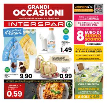 Volantino Interspar - 31/3/2025 - 9/4/2025.