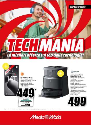 Volantino MediaWorld - 1/4/2025 - 10/4/2025.