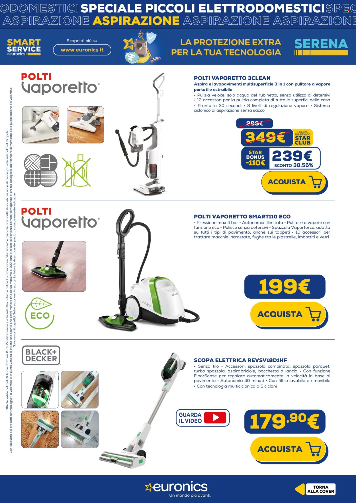 Volantino Euronics - 3/4/2025 - 16/4/2025. Pagina 10