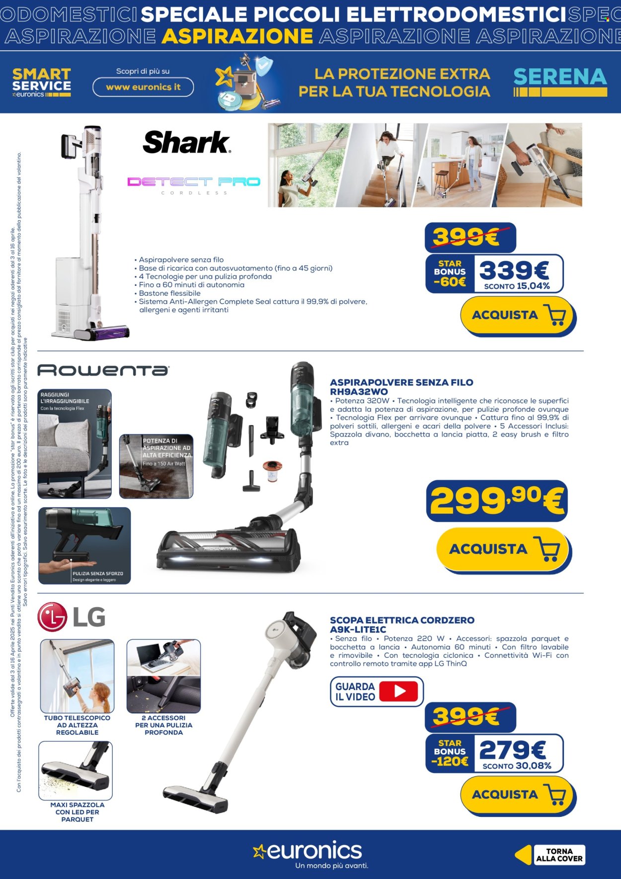Volantino Euronics - 3/4/2025 - 16/4/2025. Pagina 15