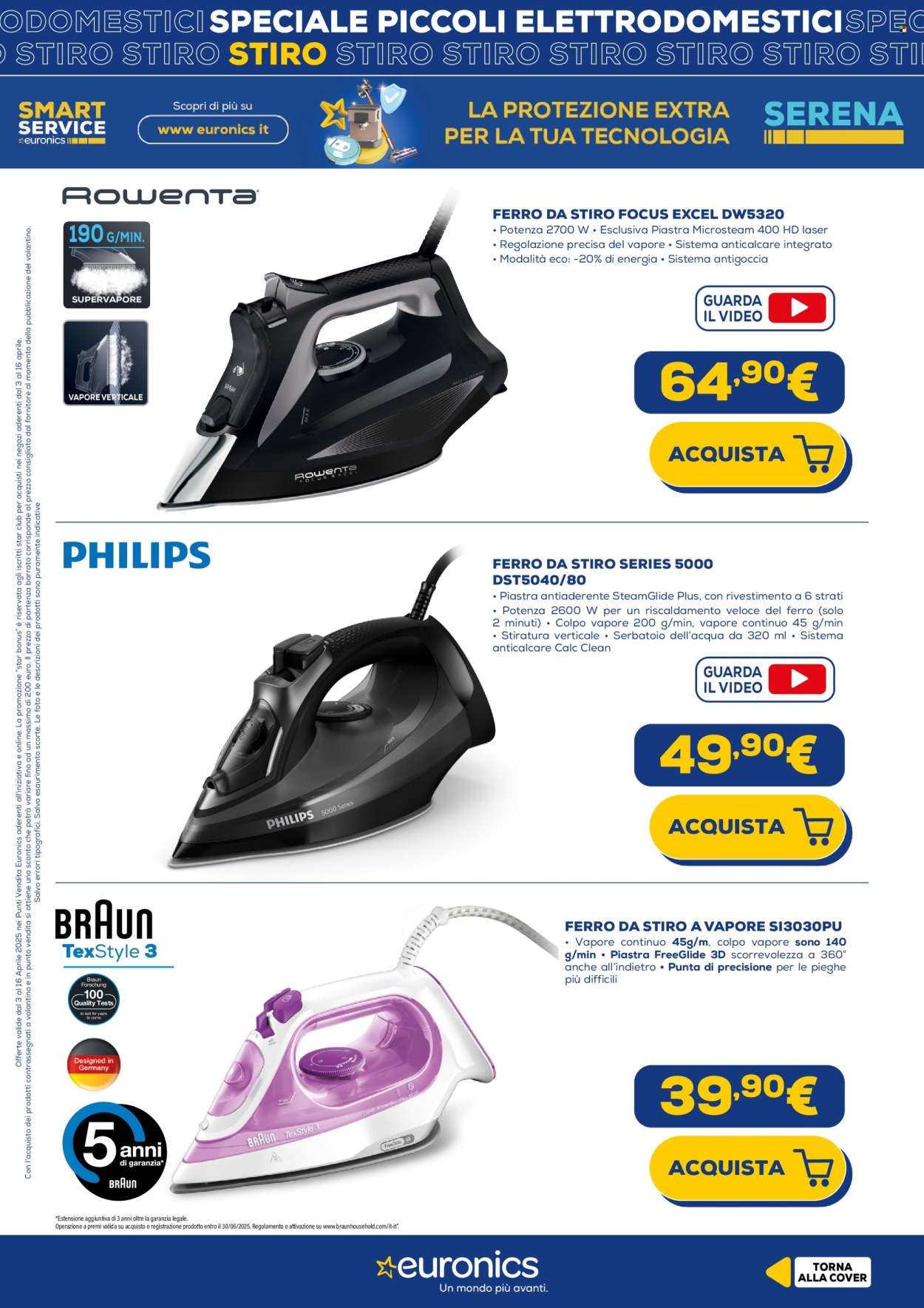 Volantino Euronics - 3/4/2025 - 16/4/2025. Pagina 23