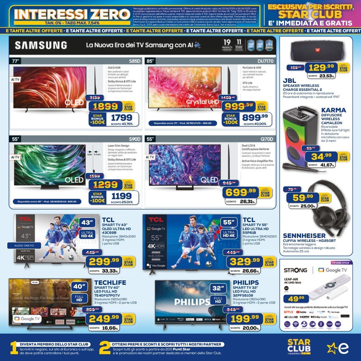 Volantino Euronics - 3/4/2025 - 16/4/2025. Pagina 3