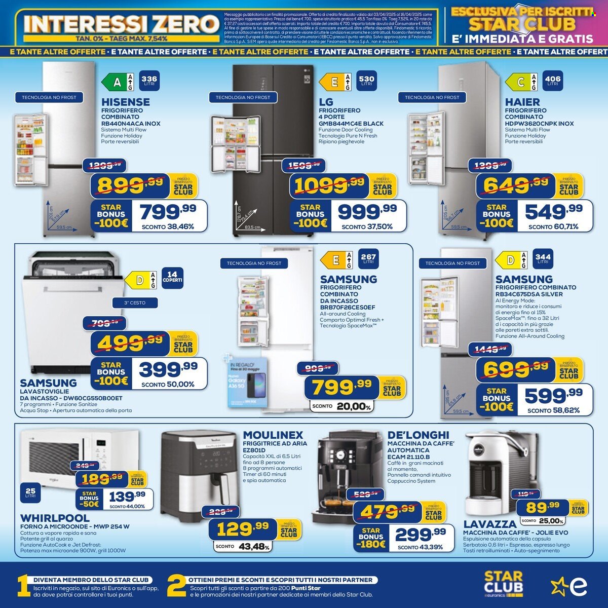 Volantino Euronics - 3/4/2025 - 16/4/2025. Pagina 9