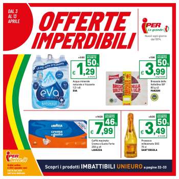Volantino Iper, La grande i - 3/4/2025 - 13/4/2025.