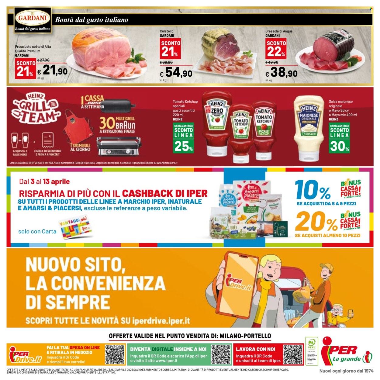 Volantino Iper, La grande i - 3/4/2025 - 13/4/2025. Pagina 40