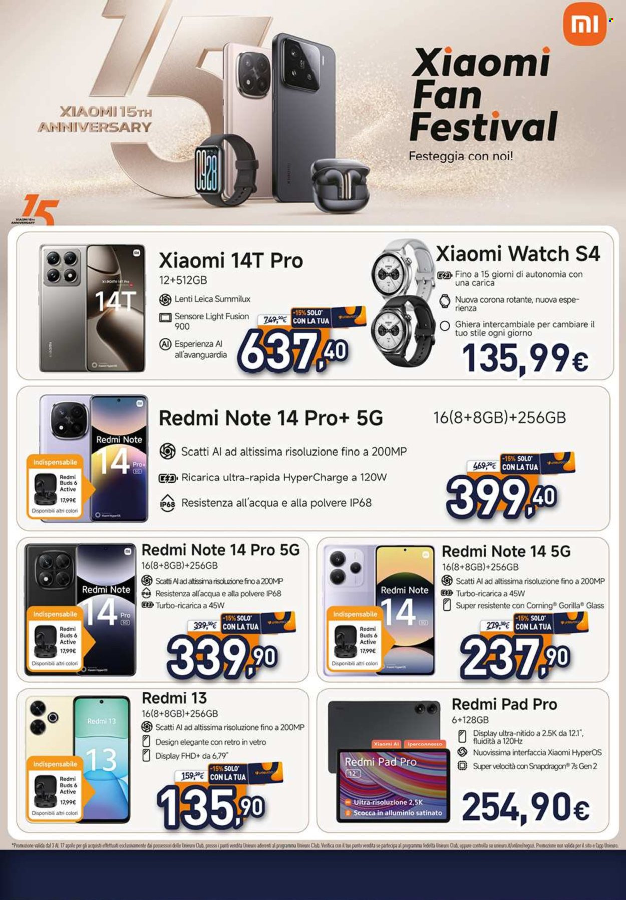 Volantino Unieuro - 3/4/2025 - 17/4/2025. Pagina 42