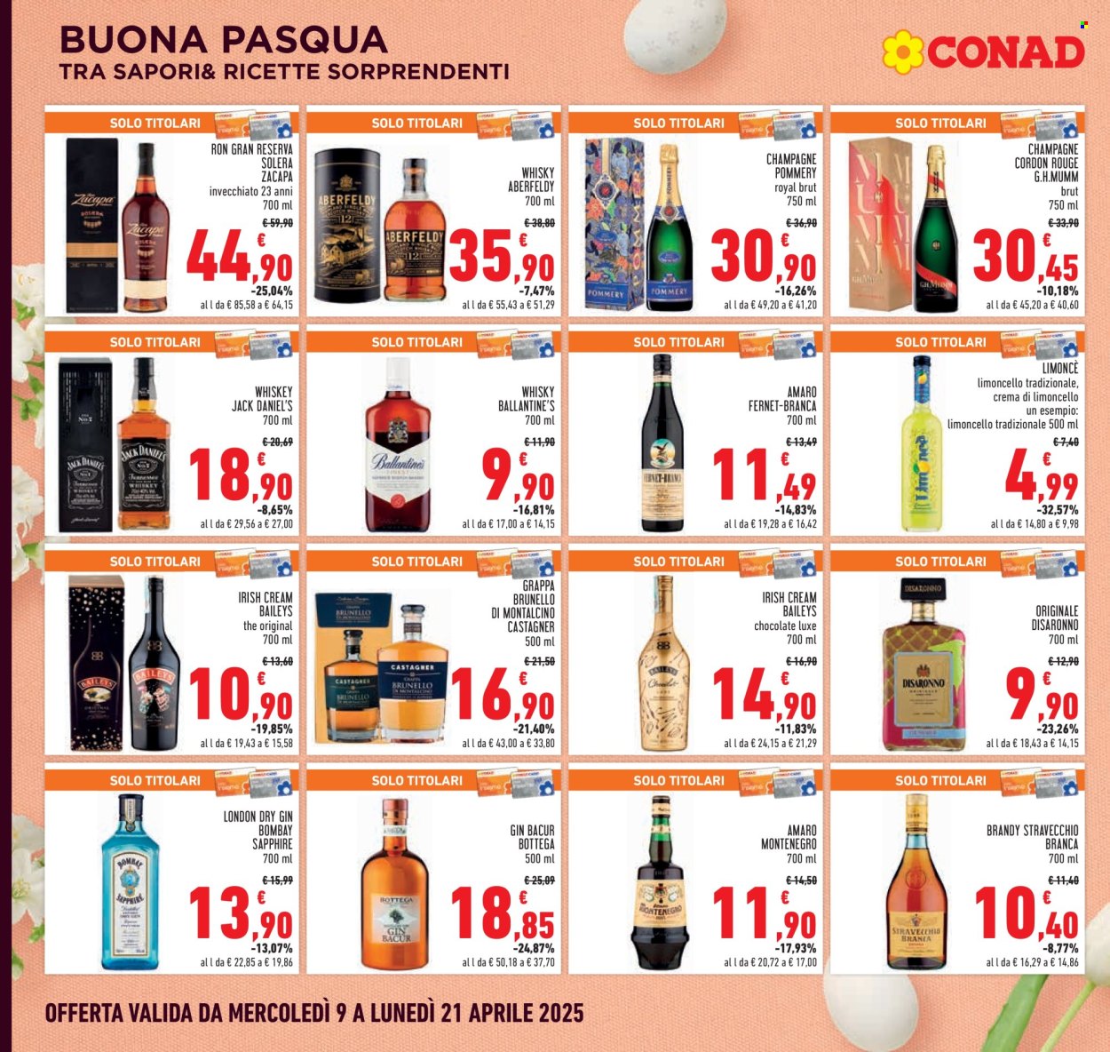 Volantino Conad - 9/4/2025 - 21/4/2025. Pagina 4