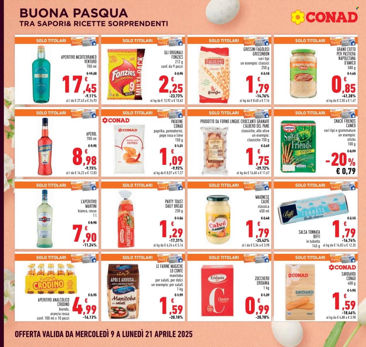 Volantino Conad - 9/4/2025 - 21/4/2025. Pagina 6