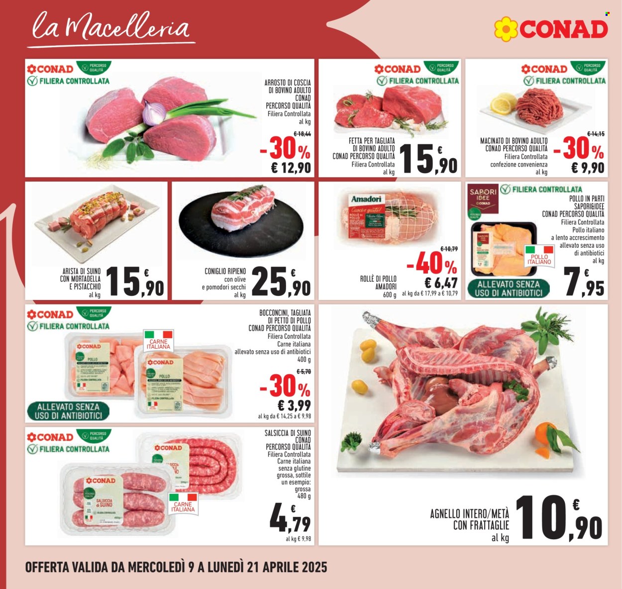 Volantino Conad - 9/4/2025 - 21/4/2025. Pagina 10