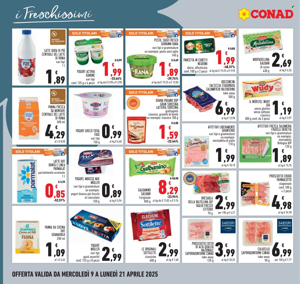Volantino Conad - 9/4/2025 - 21/4/2025. Pagina 14