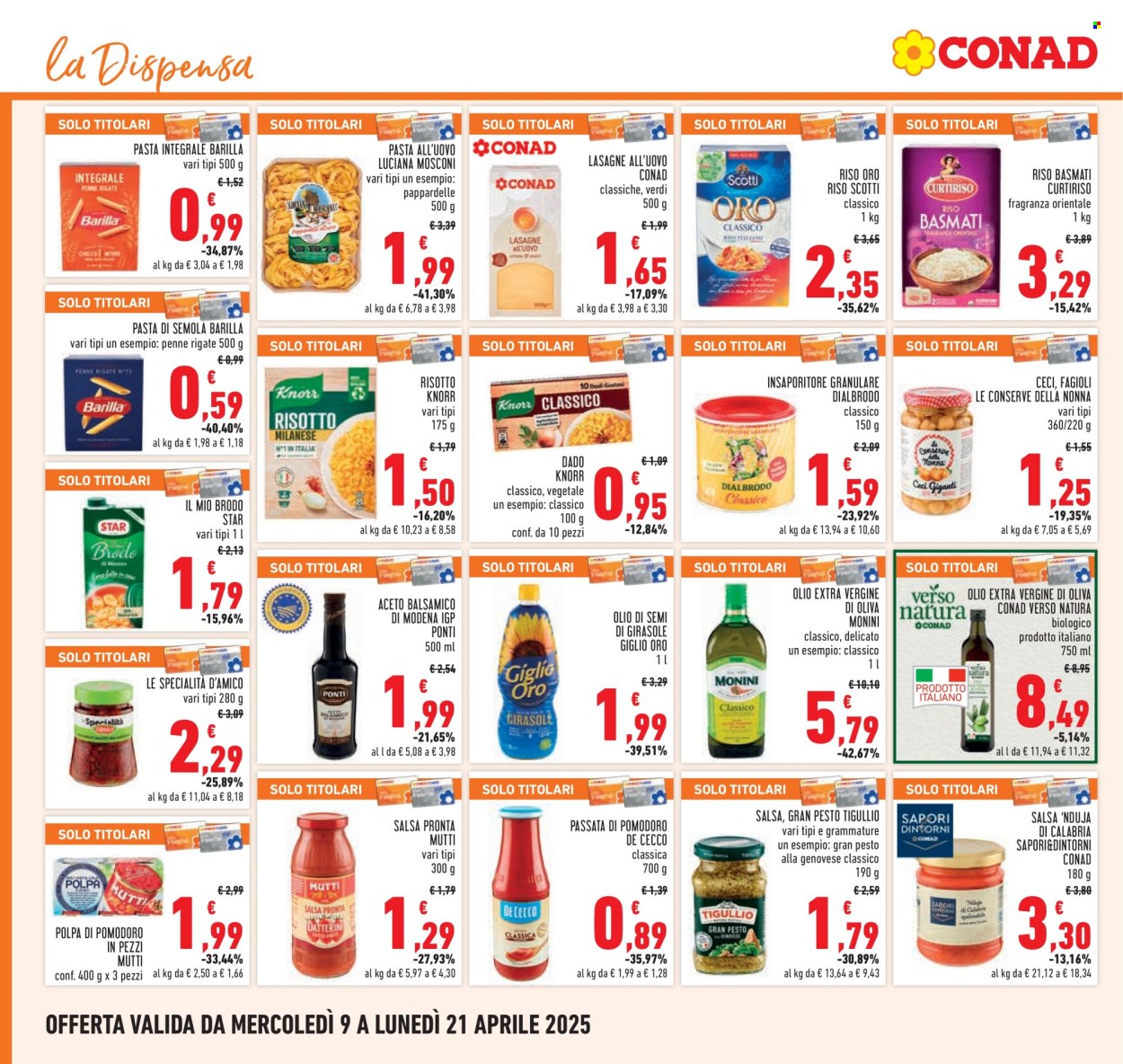 Volantino Conad - 9/4/2025 - 21/4/2025. Pagina 16
