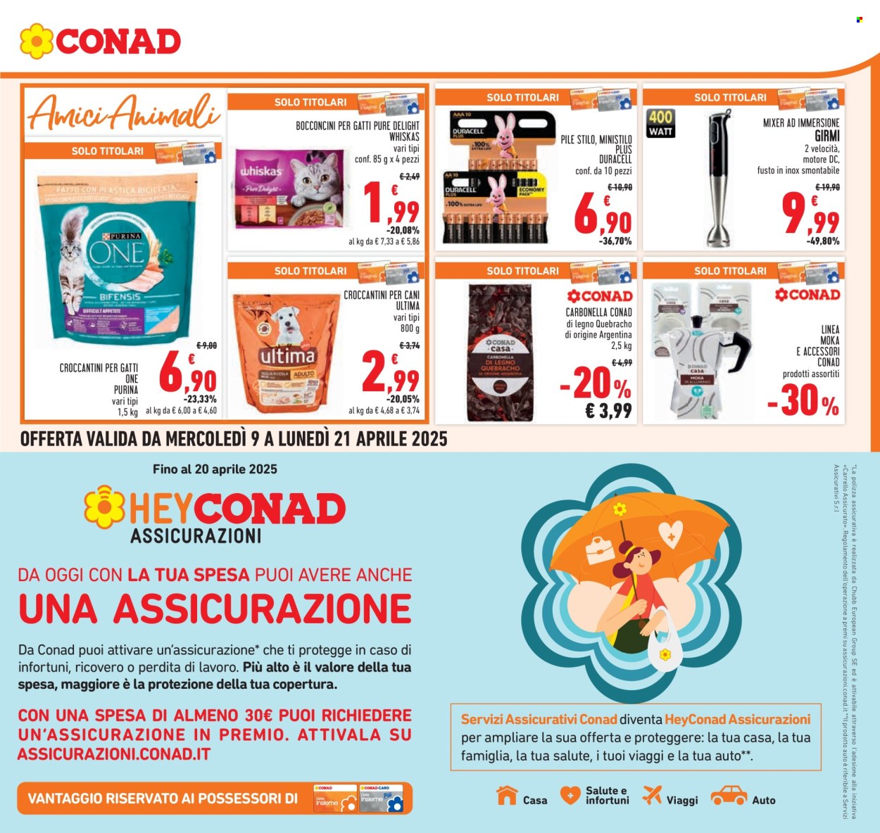 Volantino Conad - 9/4/2025 - 21/4/2025. Pagina 21