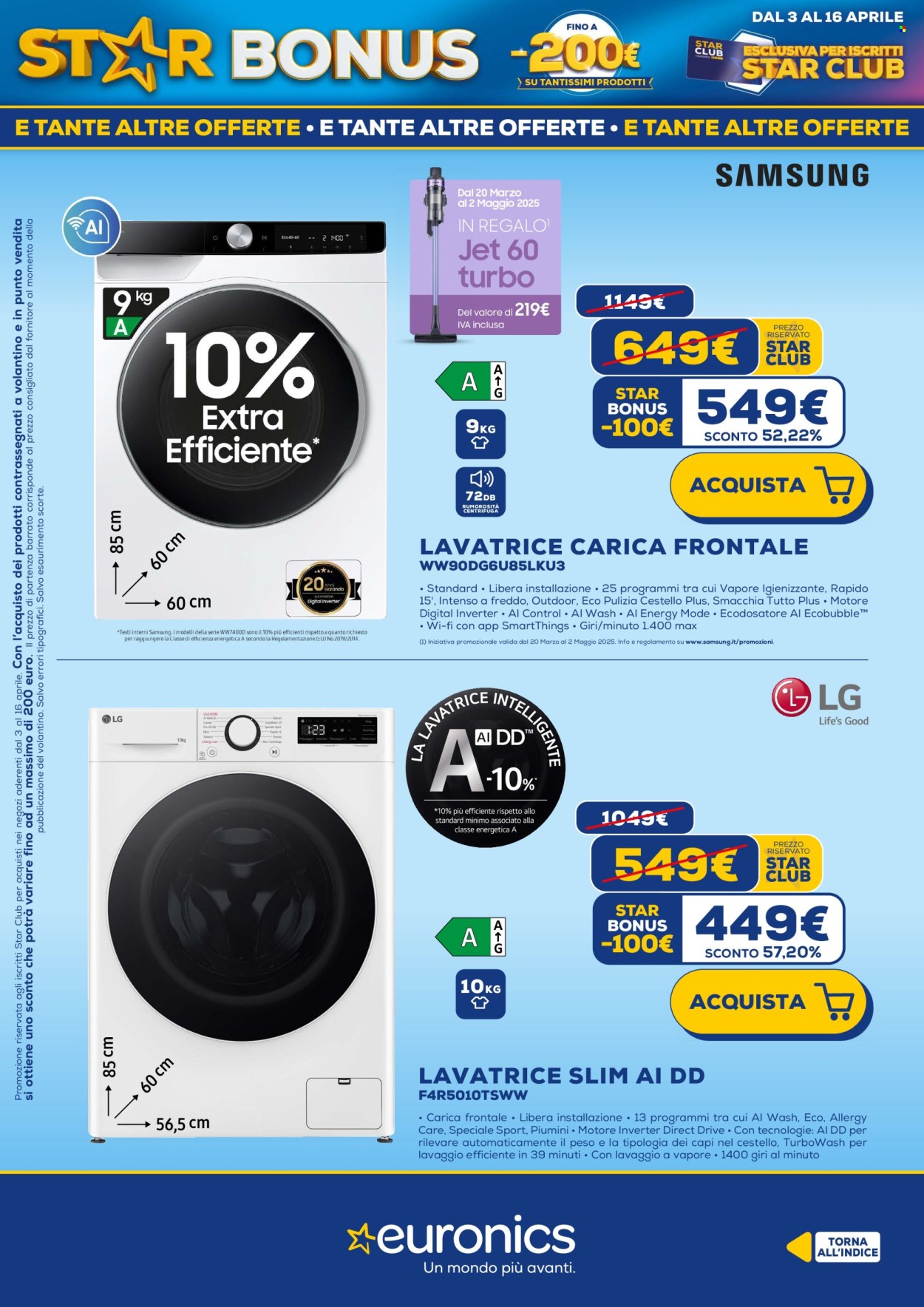 Volantino Euronics - 3/4/2025 - 16/4/2025. Pagina 9