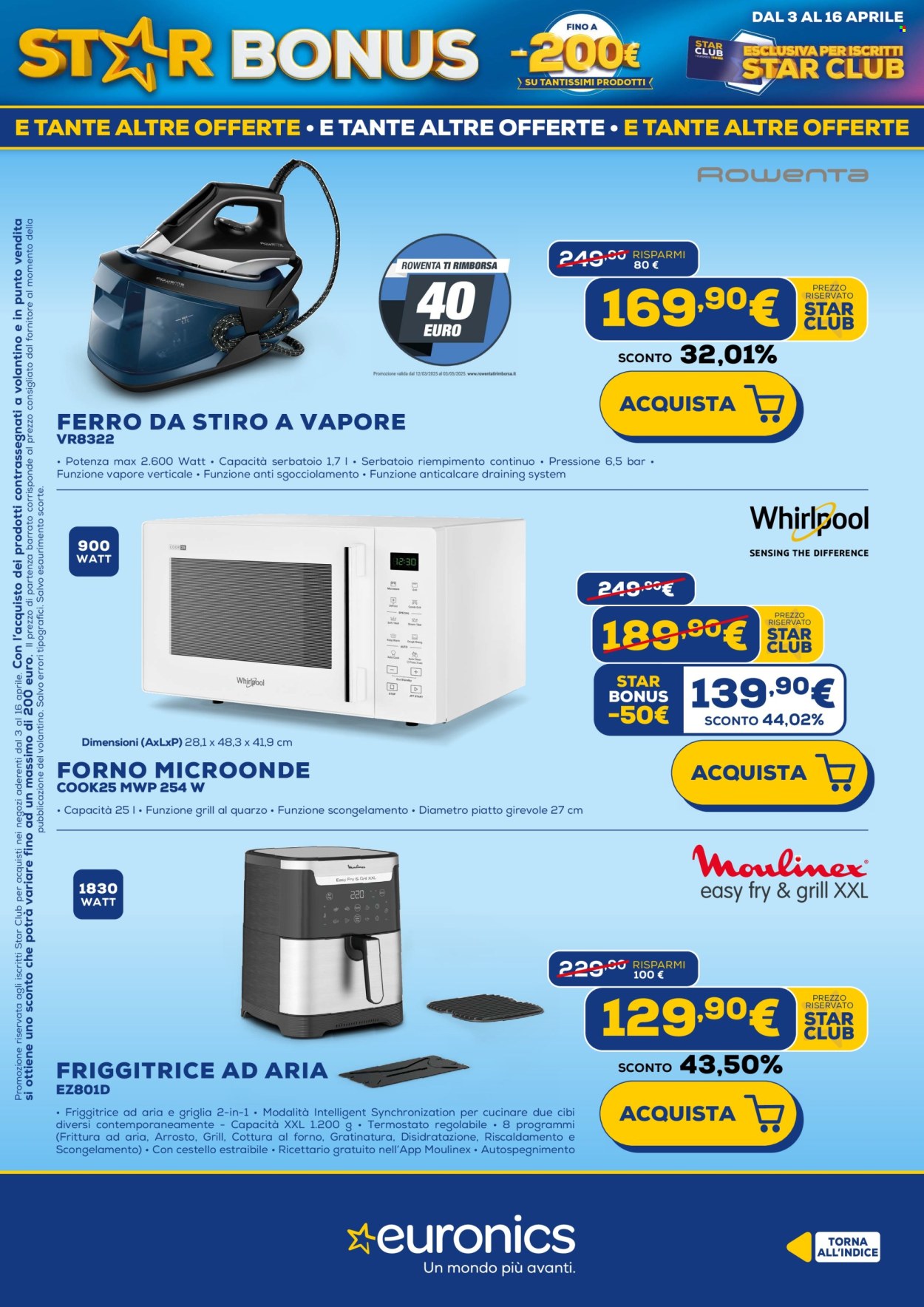 Volantino Euronics - 3/4/2025 - 16/4/2025. Pagina 20